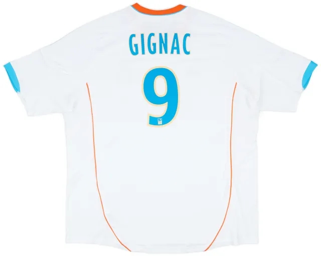 2012-13 Olympique Marseille Home Shirt Gignac #9 - 9/10 - (XXL)