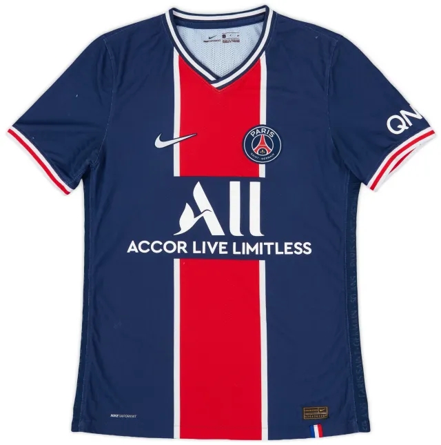 2020-21 Paris Saint-Germain Authentic Home Shirt - 8/10 - (S)