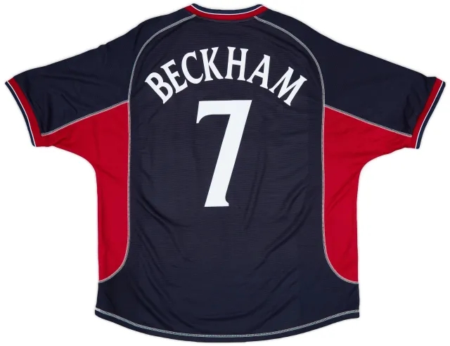 2000-01 Manchester United Third Shirt Beckham #7 - 9/10 - (XXL)