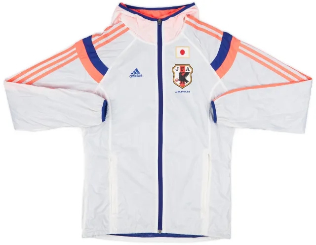 2013-14 Japan adidas Hooded Windbreaker Jacket - 6/10 - (S)