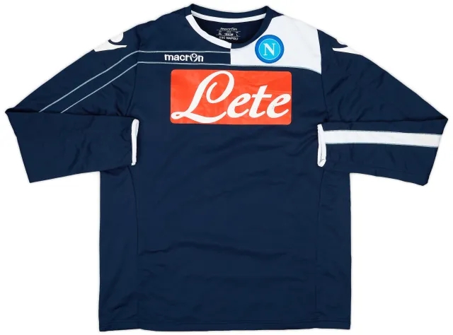 2011-12 Napoli Macron Sweat Top - 6/10 - (XL)