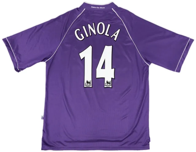 1998-99 Tottenham Away Shirt Ginola #14 - 8/10 - (XL)