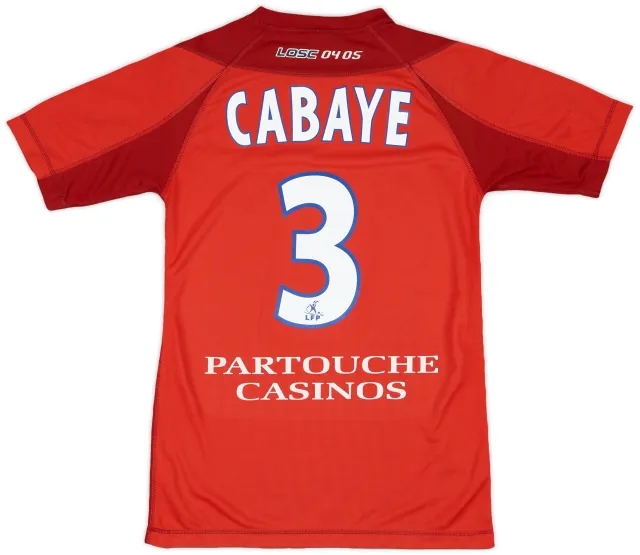 2004-05 Lille Home Shirt Cabaye #3 - 6/10 - (S)