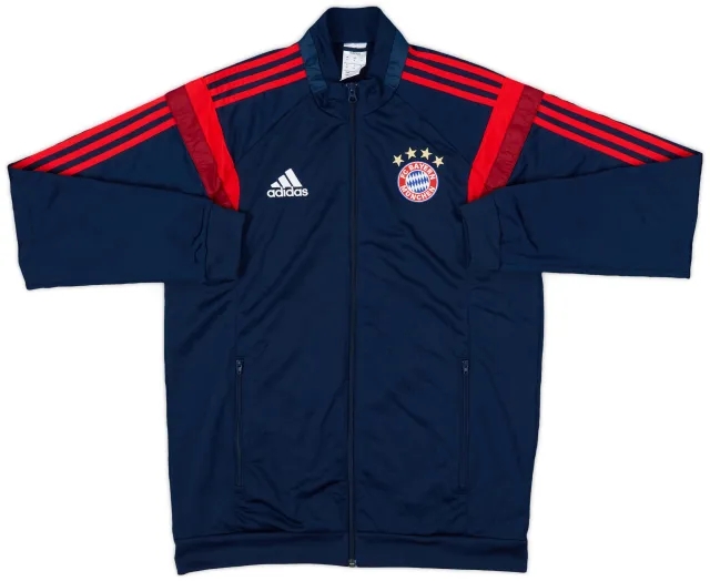 2014-15 Bayern Munich adidas Track Jacket - 8/10 - (M)
