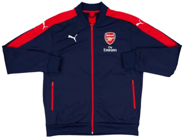 2016-17 Arsenal Puma Track Jacket - 9/10 - (XL)