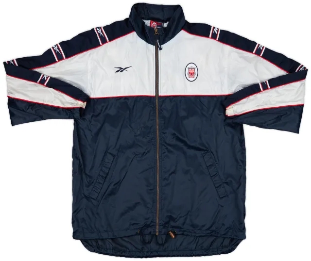 1996-97 Liverpool Reebok Hooded Rain Jacket - 4/10 - (XL)