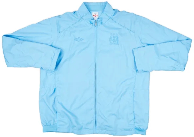 2010-11 Manchester City Umbro Track Jacket - 7/10 - (3XL)