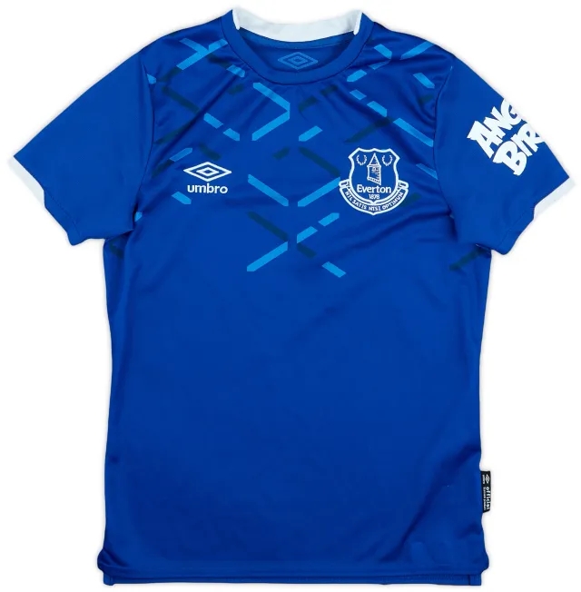 2019-20 Everton Home Shirt - 9/10 - (S.Boys)