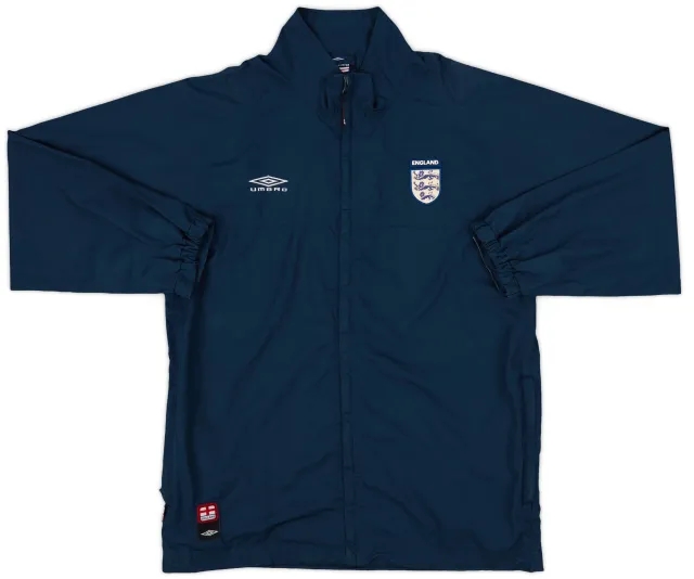 2002-04 England Umbro Track Jacket - 7/10 - (S)