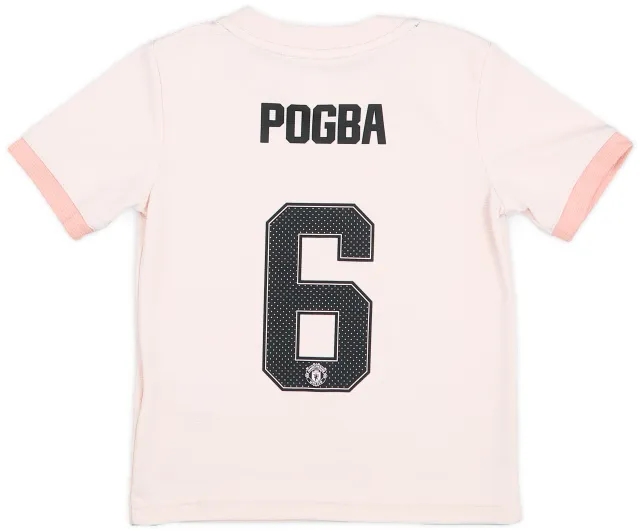 2018-19 Manchester United Away Shirt Pogba #6 - 9/10 - (5-6 Years)