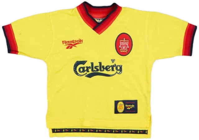 1997-99 Liverpool Away Shirt - 7/10 - (S.Boys)
