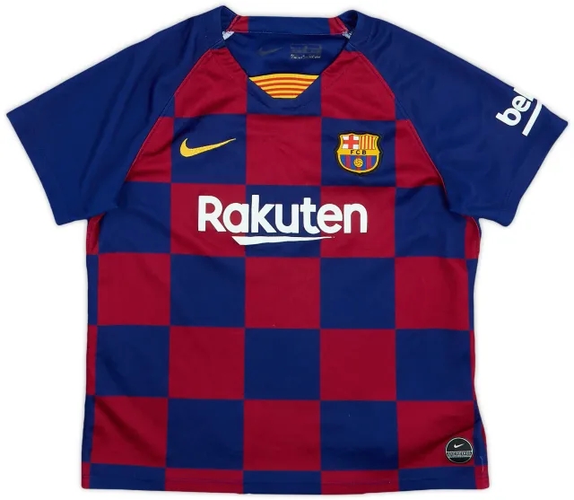 2019-20 Barcelona Home Shirt - 7/10 - (5-6 Years)
