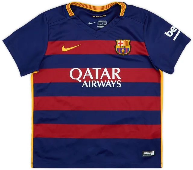 2015-16 Barcelona Home Shirt - 9/10 - (5-6 Years)