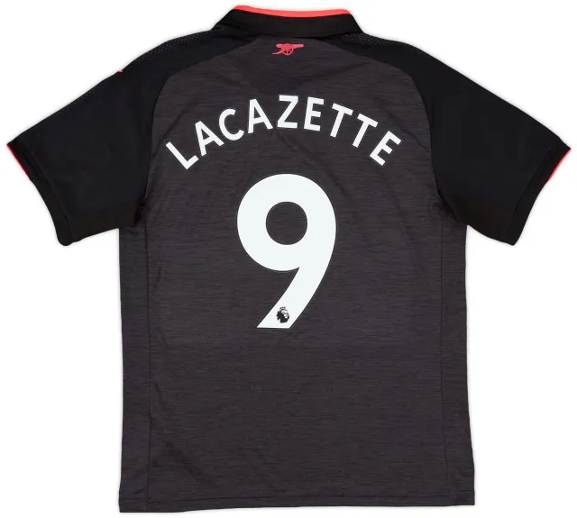 2017-18 Arsenal Third Shirt Lacazette #9 - 9/10 - (M)