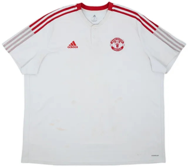 2021-22 Manchester United Polo Shirt - 4/10 - (3XL)