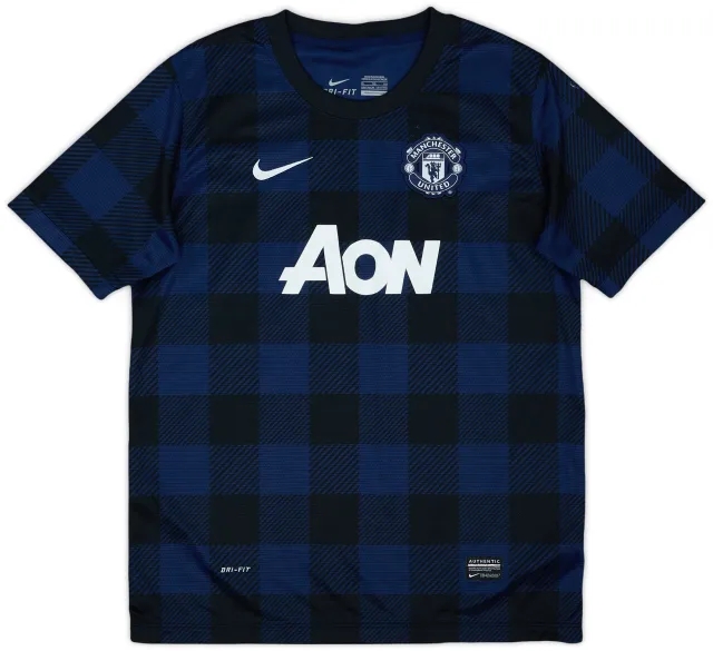 2013-14 Manchester United Away Shirt - 8/10 - (XL.Boys)