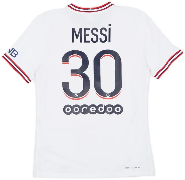 2021-22 Paris Saint-Germain Authentic Fourth Shirt Messi #30 - 6/10 - (M)