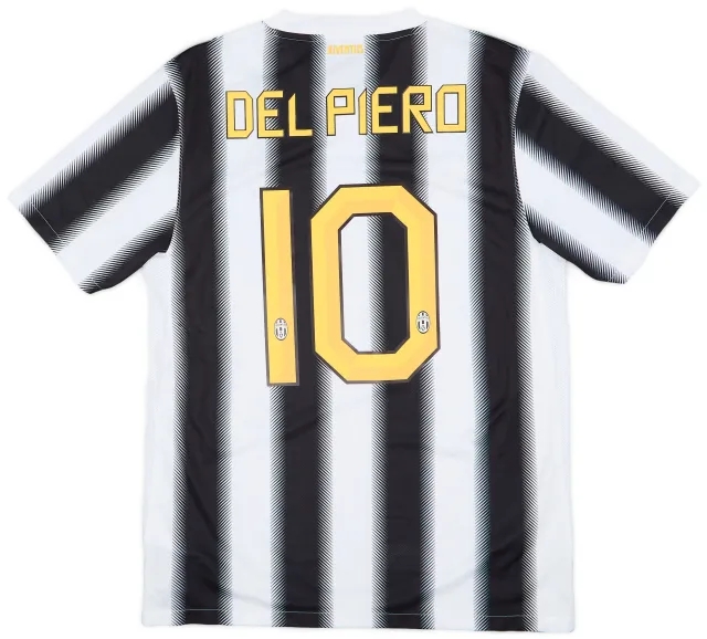 2011-12 Juventus Home Shirt Del Piero #10 (M)