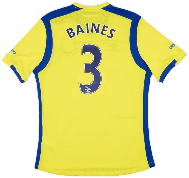 2016-17 Everton Third Shirt Baines #3 (L)