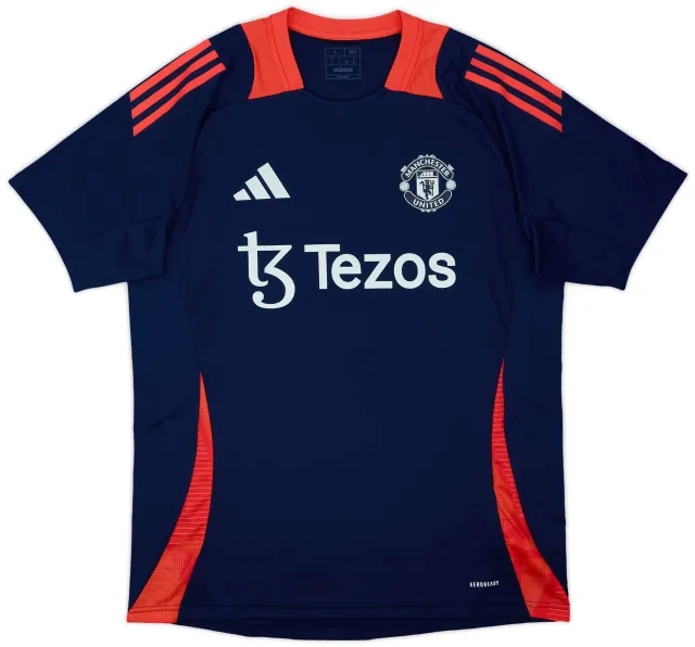 2024-25 Manchester United adidas Training Shirt - 10/10 - (L)