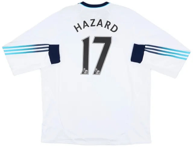 2012-13 Chelsea Away L/S Shirt Hazard #17 (XXL)