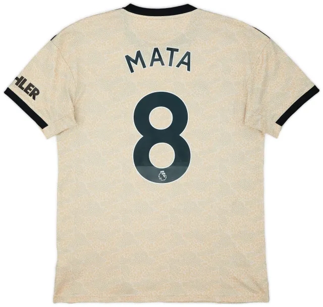 2019-20 Manchester United Away Shirt Mata #8 - 8/10 - (M)