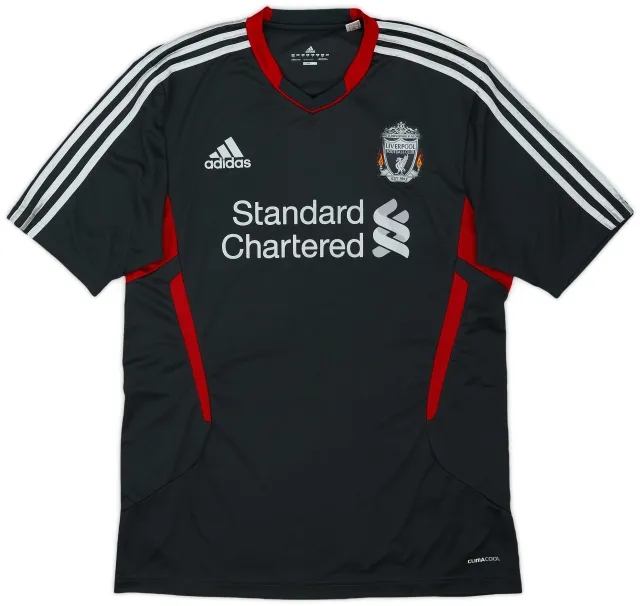2011-12 Liverpool adidas Training Shirt - 8/10 - (L)