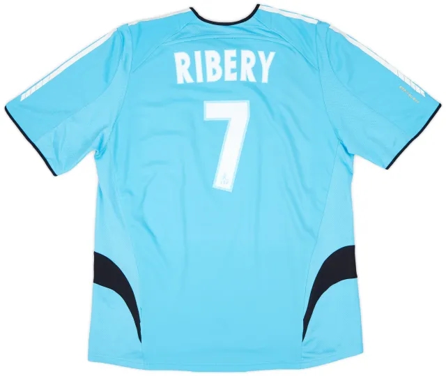 2005-06 Olympique Marseille Away Shirt Ribery #7 - 8/10 - (XL)