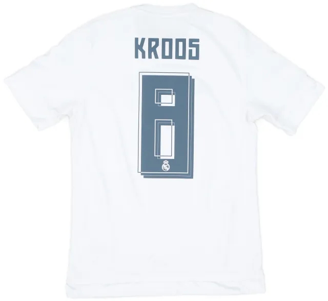 2015-16 Real Madrid Home Shirt Kroos #8 - 5/10 - (M)