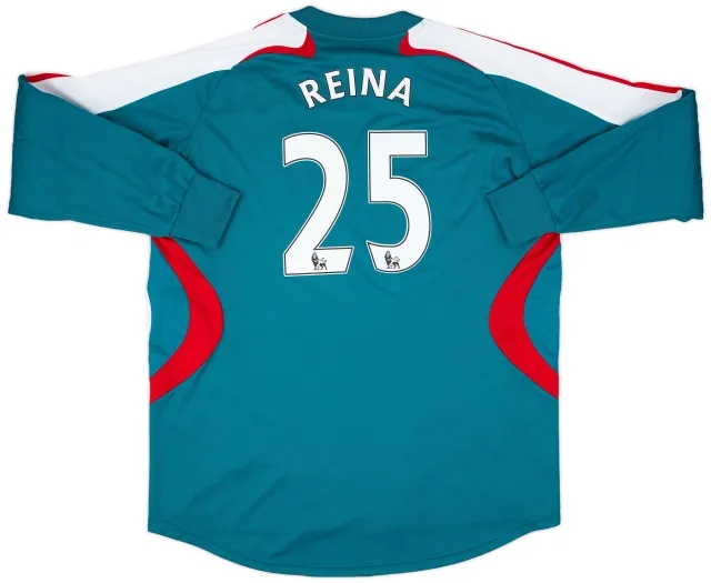 2007-08 Liverpool GK Shirt Reina #25 - 8/10 - (XXL)