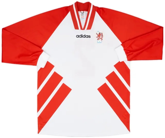 1994-95 Luxembourg Match Issue Home L/S Shirt #2