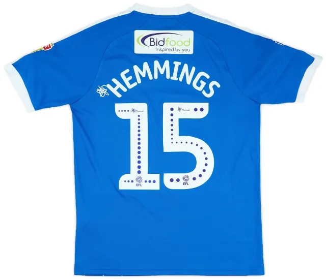 2018-19 Notts County Match Issue Away Shirt Hemmings #15