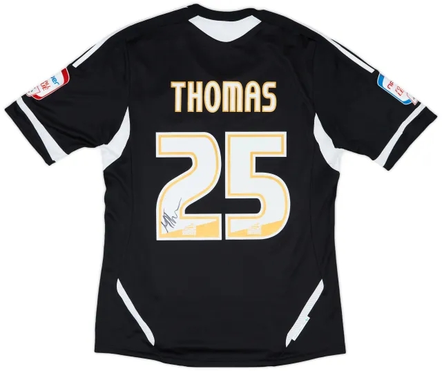 2011-12 Macclesfield Town Match Issue Signed Away Shirt Thomas #25