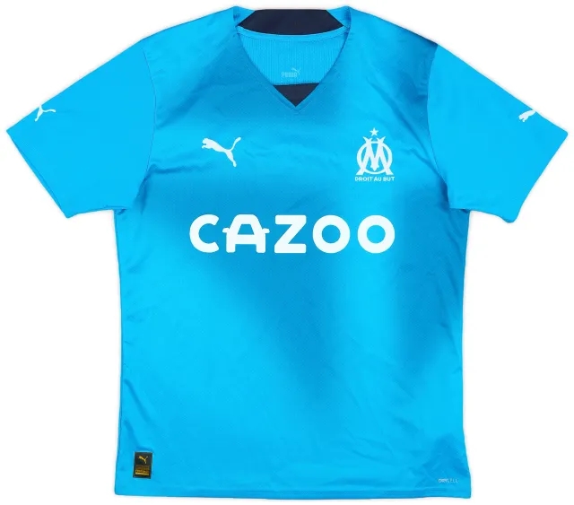 2022-23 Olympique Marseille Third Shirt - 7/10 - (M)