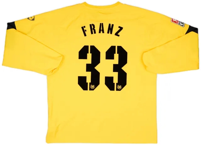 2004-05 Wolfsburg Match Issue Third L/S Shirt Franz #33