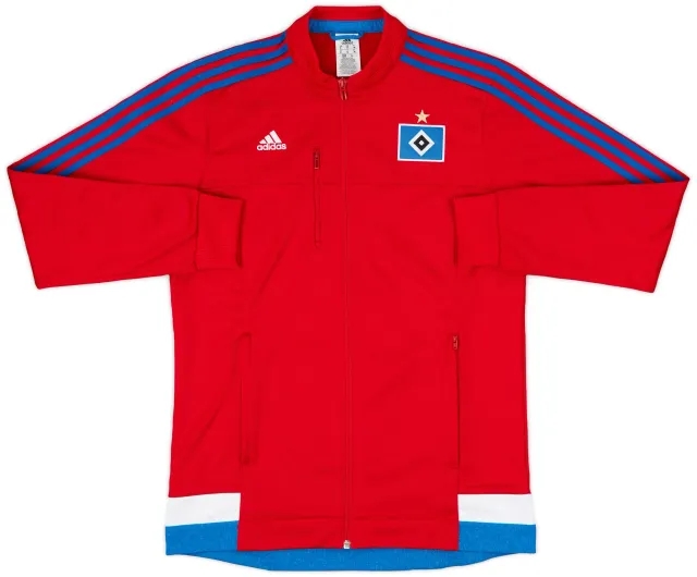 2015-16 Hamburg adidas Track Jacket - 8/10 - (M)