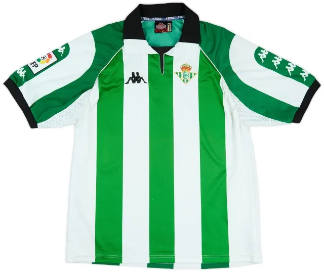 1998-99 Real Betis Match Issue Home Shirt #2