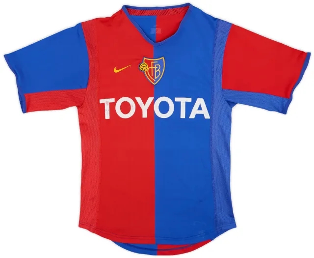 2002-04 FC Basel Home Shirt - 6/10 - (XL.Boys)
