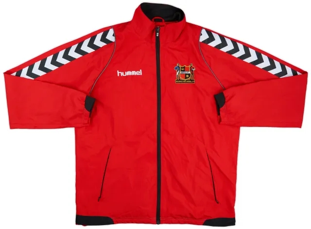 2013-14 Sheffield FC Hummel Track Jacket - 9/10 - (M)