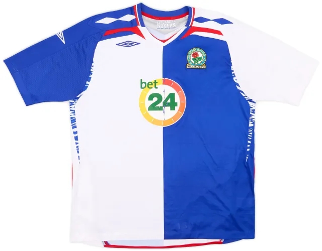 2007-08 Blackburn Home Shirt - 5/10 - (XL)