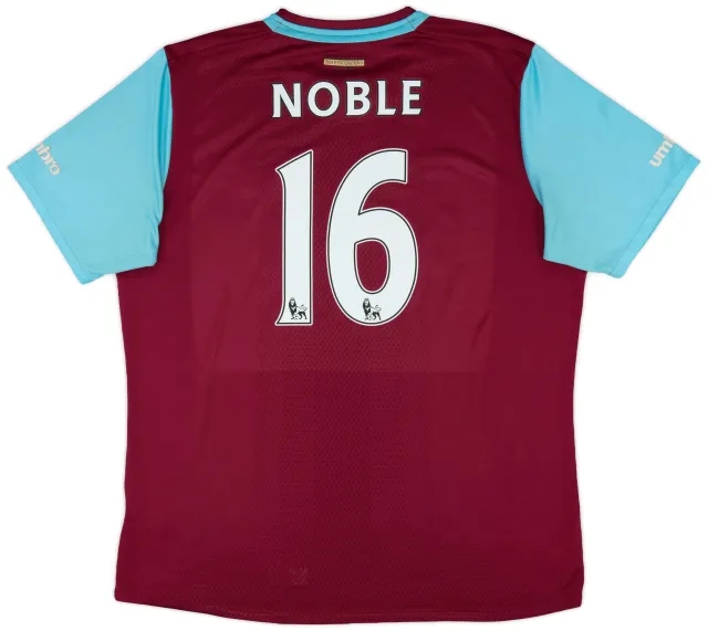 2015-16 West Ham 'Boleyn' Home Shirt Noble #16 - 6/10 - (XXL)