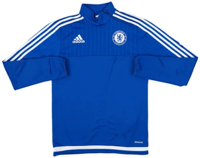 2015-16 Chelsea adidas 1/4 Zip Drill Top - 7/10 - (XS)