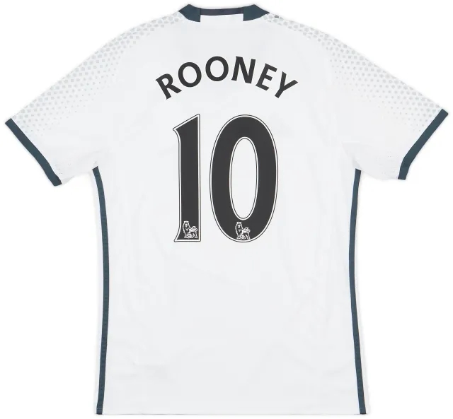 2016-17 Manchester United Third Shirt Rooney #10 - 7/10 - (S)