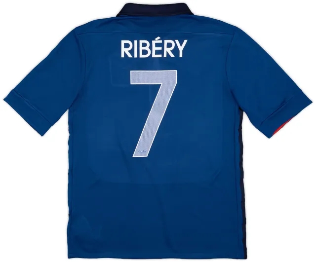 2011-12 France Home Shirt Ribery #7 - 5/10 - (M)
