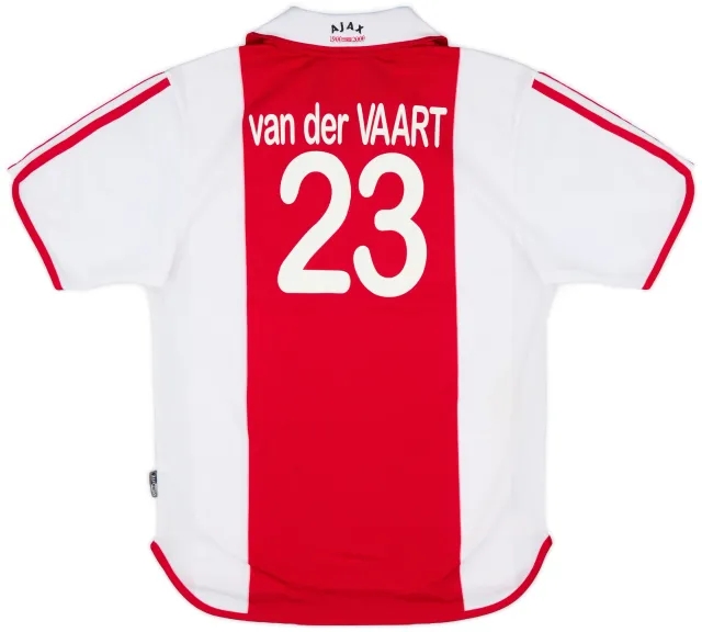 2000-01 Ajax Centenary Home Shirt Van Der Vaart #23 - 9/10 - (S)