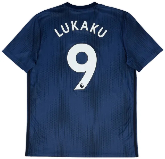 2018-19 Manchester United Third Shirt Lukaku #9 - 8/10 - (L)