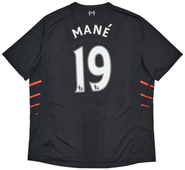 2016-17 Liverpool Away Shirt Mane #19 - 5/10 - (XXL)
