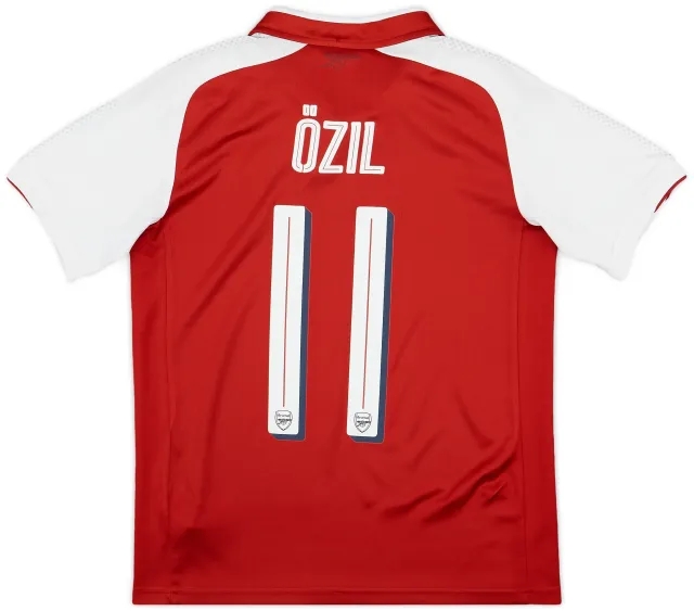 2017-18 Arsenal Home Shirt Ozil #11 - 9/10 - (XS)