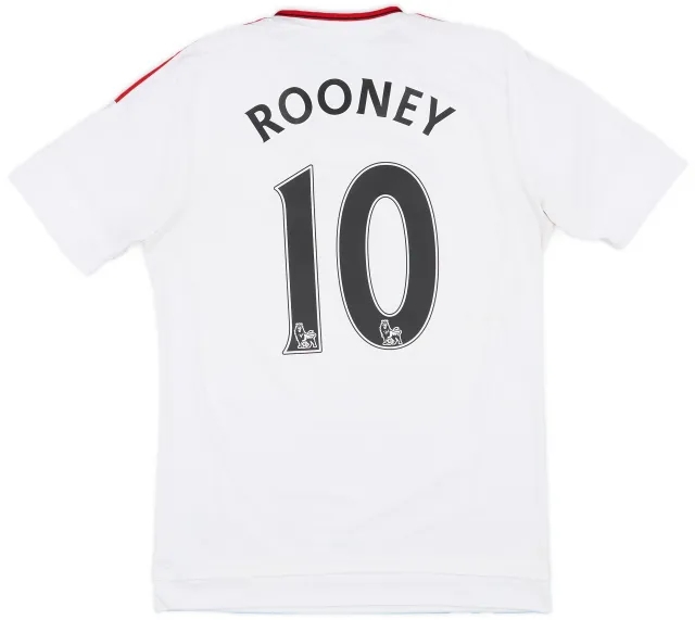 2015-16 Manchester United Away Shirt Rooney #10 - 5/10 - (S)