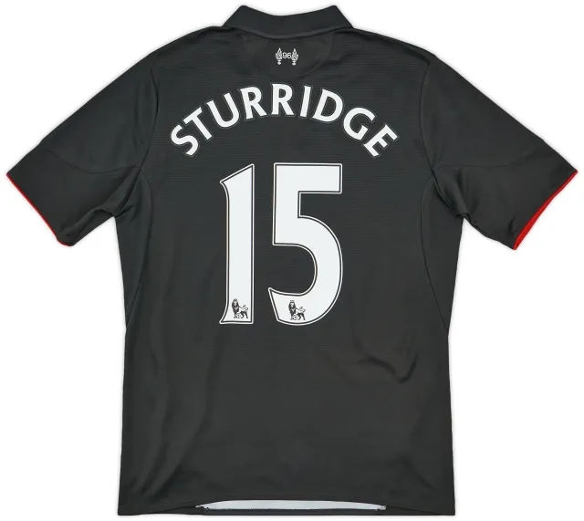 2015-16 Liverpool Third Shirt Sturridge #15 - 5/10 - (S)